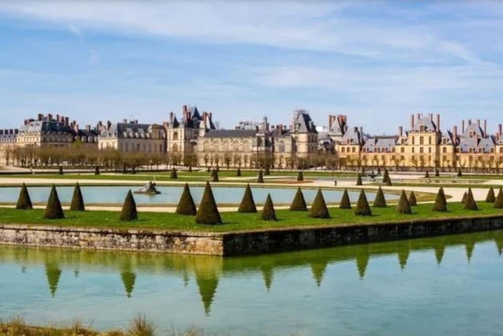Belle Suite Dans Corps De Ferme - Logement Alicia Villiers-sous-Grez エクステリア 写真